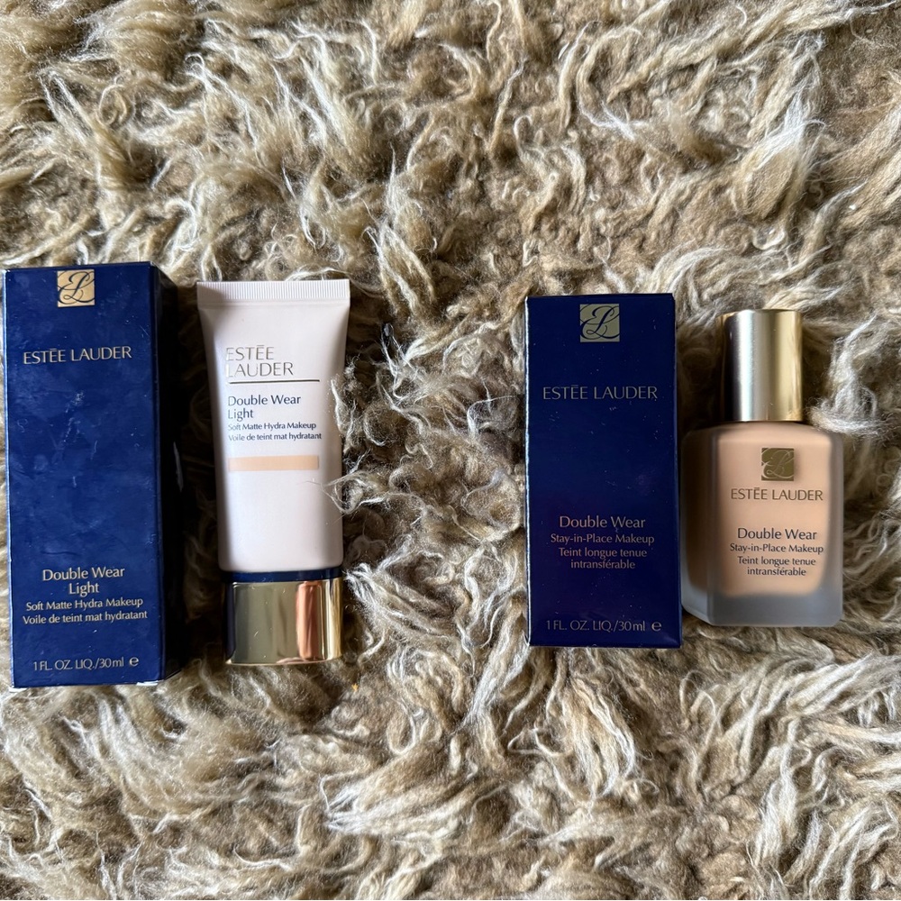 NEW Estée Lauder Double Wear Foundation & Double Wear Light 4W1